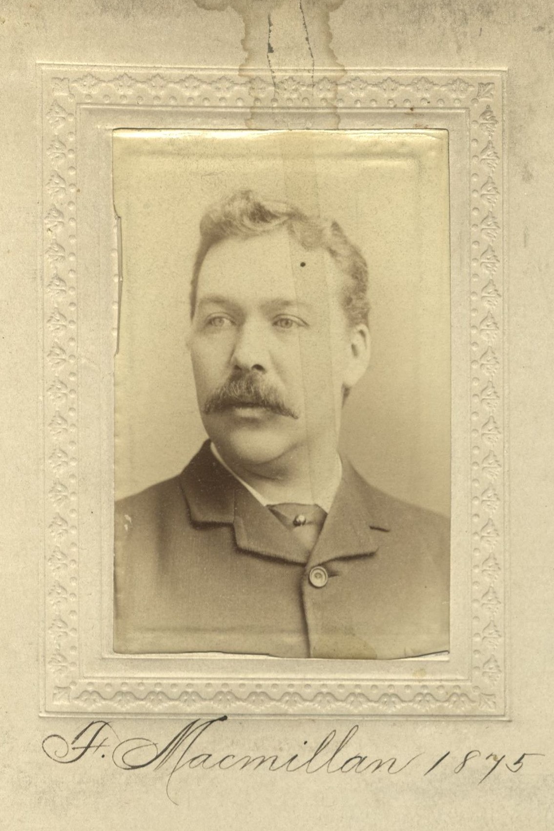 Member portrait of Frederick Macmillan